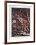 Fool and Want-Wit Washing the Ethiopian-John Byam Liston Shaw-Framed Giclee Print