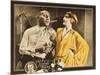 FOOLISH WIVES, l-r: Erich Von Stroheim, Maude George on lobbycard, 1922.-null-Mounted Art Print