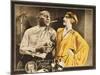 FOOLISH WIVES, l-r: Erich Von Stroheim, Maude George on lobbycard, 1922.-null-Mounted Art Print