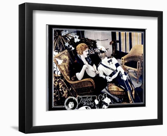 Foolish Wives, Miss Dupont, Erich Von Stroheim, 1922-null-Framed Art Print