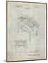 Foosball Table Patent-Cole Borders-Mounted Art Print
