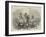 Foot-Ball on Shrove Tuesday, at Kingston-Upon-Thames-null-Framed Giclee Print