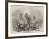 Foot-Ball on Shrove Tuesday, at Kingston-Upon-Thames-null-Framed Giclee Print