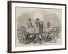 Foot-Ball on Shrove Tuesday, at Kingston-Upon-Thames-null-Framed Giclee Print