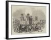 Foot-Ball on Shrove Tuesday, at Kingston-Upon-Thames-null-Framed Giclee Print