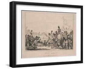 Foot Ball-English School-Framed Giclee Print