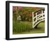 Foot Bridge in Garden, Magnolia Plantation, Charleston, South Carolina, USA-Corey Hilz-Framed Photographic Print