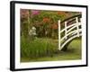 Foot Bridge in Garden, Magnolia Plantation, Charleston, South Carolina, USA-Corey Hilz-Framed Photographic Print