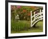 Foot Bridge in Garden, Magnolia Plantation, Charleston, South Carolina, USA-Corey Hilz-Framed Photographic Print