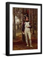 Foot Grenadier of the Imperial Guard-Edouard Detaille-Framed Giclee Print