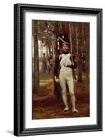 Foot Grenadier of the Imperial Guard-Edouard Detaille-Framed Giclee Print