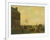 Foot of Cortlandt Street, New York City, C.1818-49-null-Framed Giclee Print