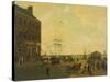 Foot of Cortlandt Street, New York City, C.1818-49-null-Stretched Canvas