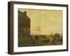 Foot of Cortlandt Street, New York City, C.1818-49-null-Framed Giclee Print