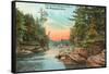 Foot of the Narrows, Wisconsin Dells-null-Framed Stretched Canvas