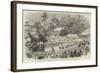 Foot-Race at Canton by Coolies of the Military Train-null-Framed Giclee Print