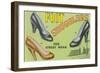 Foot Snugglers Women's Shoes-Found Image Press-Framed Giclee Print