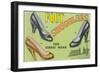 Foot Snugglers Women's Shoes-Found Image Press-Framed Premium Giclee Print