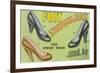 Foot Snugglers Women's Shoes-Found Image Press-Framed Giclee Print