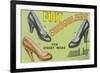 Foot Snugglers Women's Shoes-Found Image Press-Framed Giclee Print