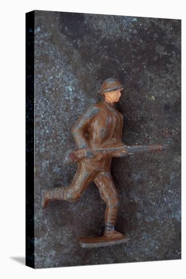 Foot Soldier-Den Reader-Stretched Canvas