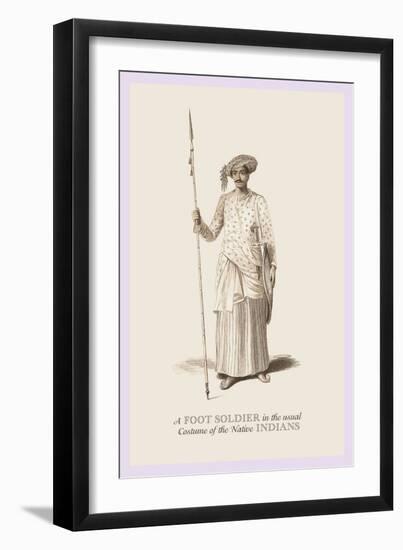 Foot Soldier-Baron De Montalemert-Framed Art Print