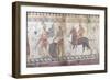 Foot Soldiers and Cavalry, Tomb Painting from Paestum-null-Framed Premium Giclee Print