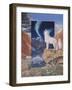 Foot Steps in the Night-Graeme Stevenson-Framed Giclee Print