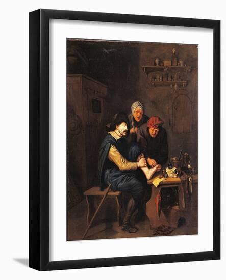 Foot Surgery-Dusart Cornelis-Framed Giclee Print