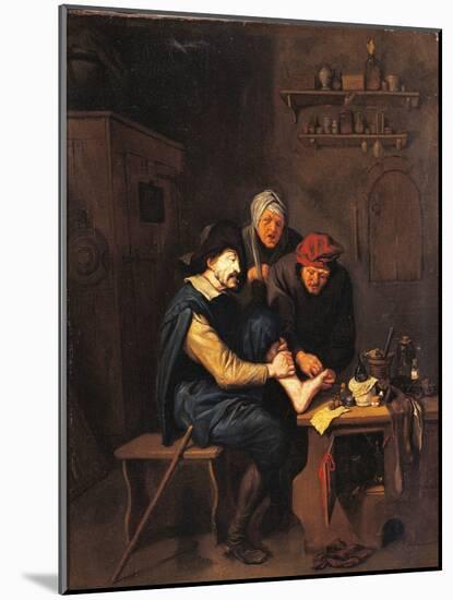 Foot Surgery-Dusart Cornelis-Mounted Giclee Print