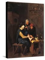 Foot Surgery-Dusart Cornelis-Stretched Canvas