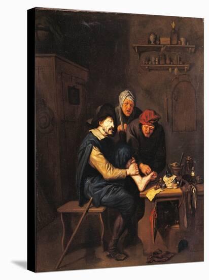 Foot Surgery-Dusart Cornelis-Stretched Canvas