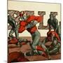 Football 6-null-Mounted Giclee Print