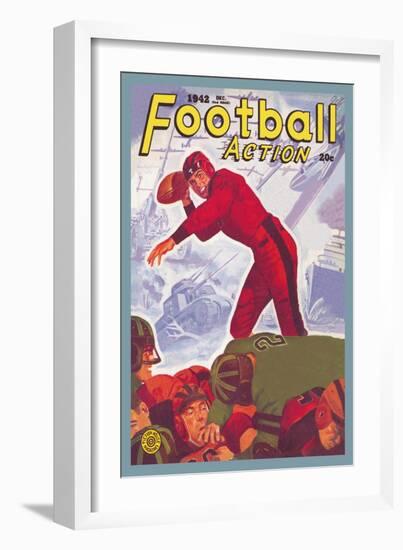 Football Action-null-Framed Art Print