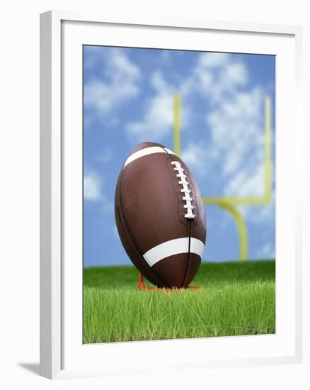 Football and field goal-Gaetano-Framed Photographic Print