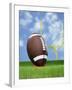 Football and field goal-Gaetano-Framed Photographic Print