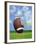 Football and field goal-Gaetano-Framed Photographic Print