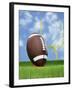 Football and field goal-Gaetano-Framed Photographic Print