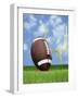 Football and field goal-Gaetano-Framed Photographic Print