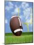 Football and field goal-Gaetano-Mounted Photographic Print