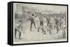 Football Association Challenge Cup Match at Kennington Oval, Blackburn Rovers V Notts County-William Douglas Almond-Framed Stretched Canvas