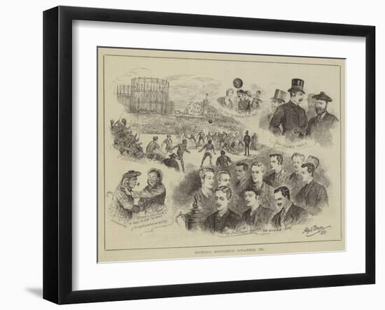 Football Association Cup, Final Tie-Alfred Gish Bryan-Framed Giclee Print