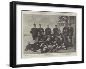 Football at Gibraltar-null-Framed Giclee Print