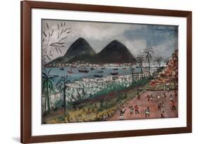 Football at Rio de Janeiro-English School-Framed Giclee Print