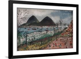 Football at Rio de Janeiro-English School-Framed Giclee Print