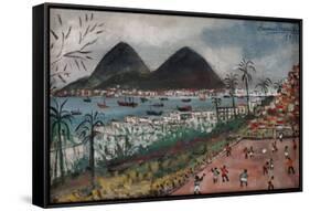 Football at Rio de Janeiro-English School-Framed Stretched Canvas