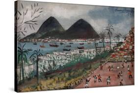 Football at Rio de Janeiro-English School-Stretched Canvas