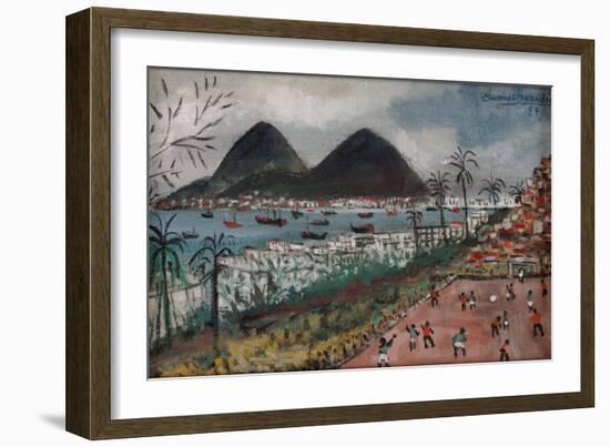 Football at Rio de Janeiro-English School-Framed Giclee Print