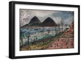 Football at Rio de Janeiro-English School-Framed Giclee Print