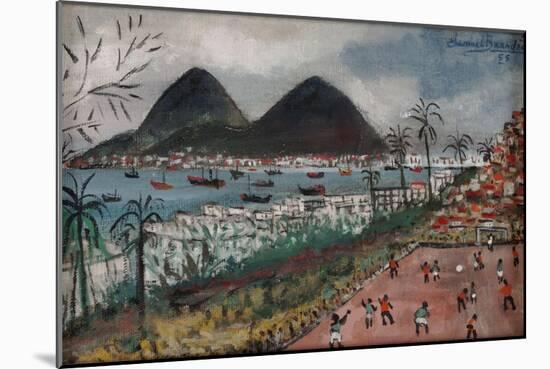 Football at Rio de Janeiro-English School-Mounted Giclee Print